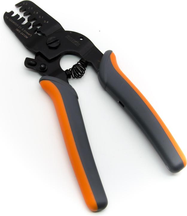Actual product image Iwiss Crimping Pliers 2412M 0.2-3.3mm²