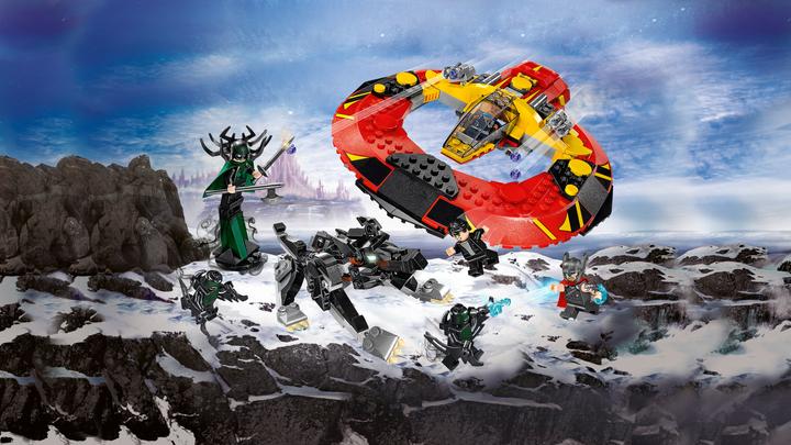 Immagine prodotto LEGO Marvel Super Heroes La resa dei conti definitiva per Asgard (76084, LEGO Marvel)