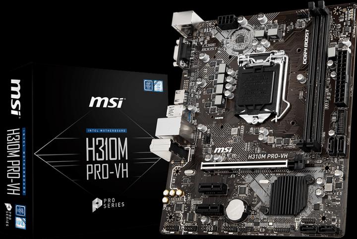 Produktbild MSI H310M Pro-VH (LGA 1151, Intel H310, mATX)