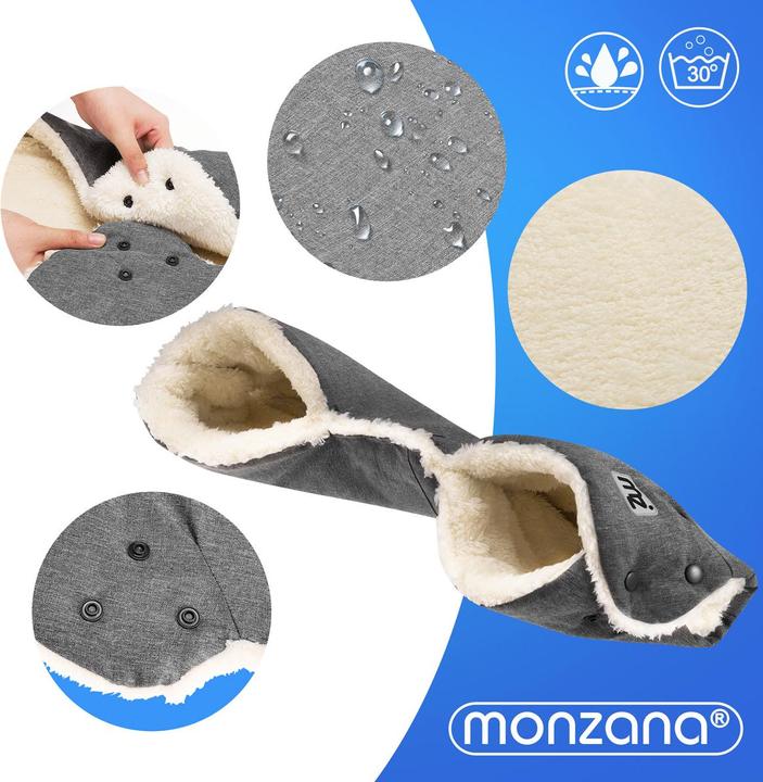 Actual product image Monzana Baby footmuff