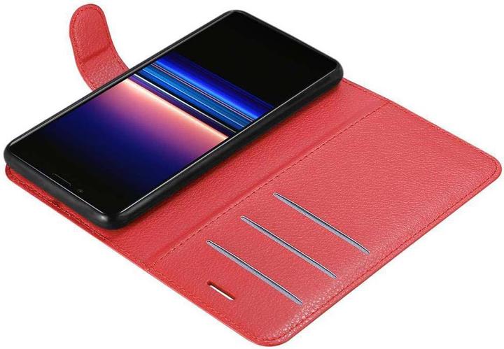 Actual product image Cadorabo Book with stand function cover (Sony Xperia 1)