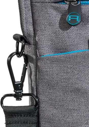 Actual product image Pedea Fashion Notebook Bag 33,8cm 13,3inch with extra pocket, grey (13.30", Universal)