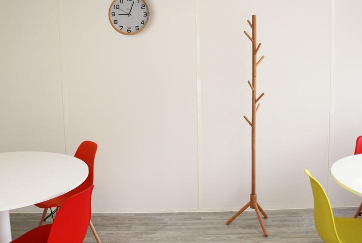 Image du produit Unilux Portemanteau MIKADO, 8 crochets, bois de hêtre, design peu encombrant, crochets arrondis,...