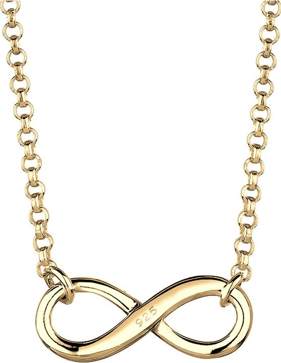 Produktbild Elli Halskette Choker Infinity Symbol Unendlichkeit 925 Silber (925er Silber, 38 cm)