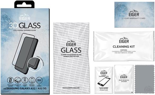 Produktbild Eiger Mountain Glass Clear Edge (1 Stück, Samsung Galaxy A52, Samsung Galaxy A52s 5G)
