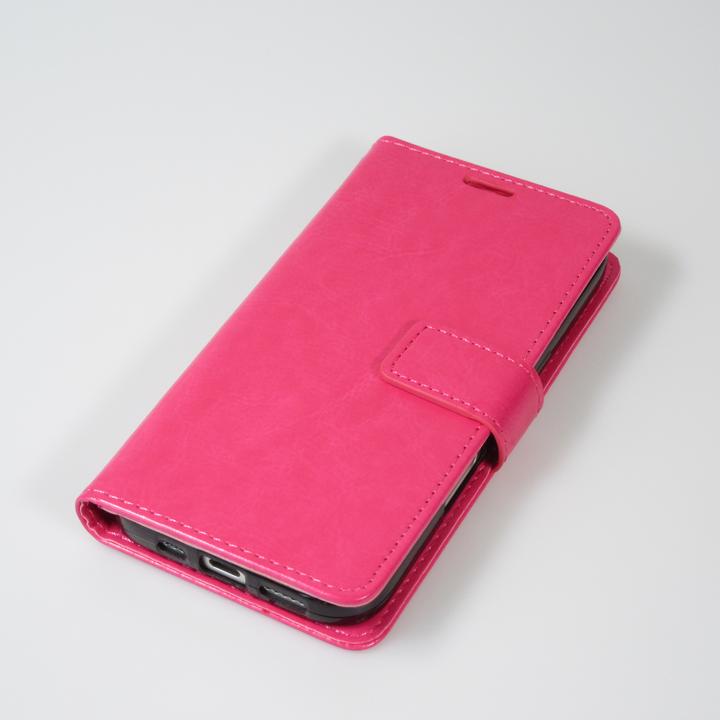 Produktbild PhoneLook Hülle Premium Flip Dunkelrosa (Apple iPhone 16 Plus)