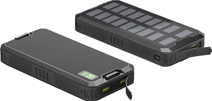 Actual product image Goobay QC/PD Solar (20000 mAh, 18 W, 74 Wh)