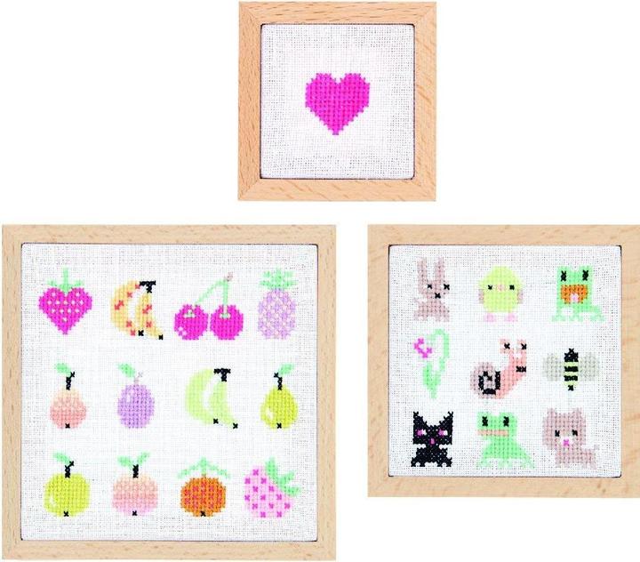 Produktbild Rico Design Stickp.Gez.Kreuzstich,Pix.A.3er.100222