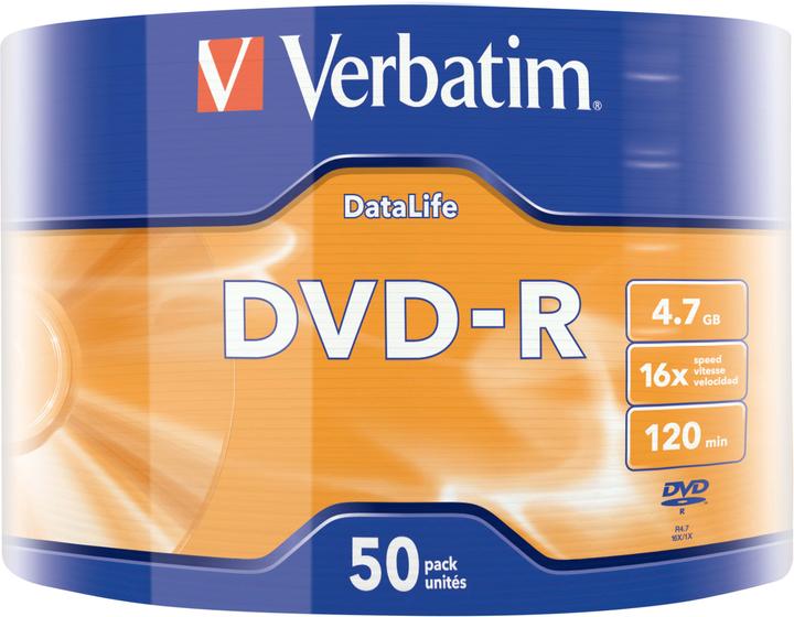 Produktbild Verbatim DataLife 50 x DVD-R (50 x)
