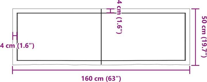 Produktbild VidaXL Emerald (160 x 50 x 4 cm)