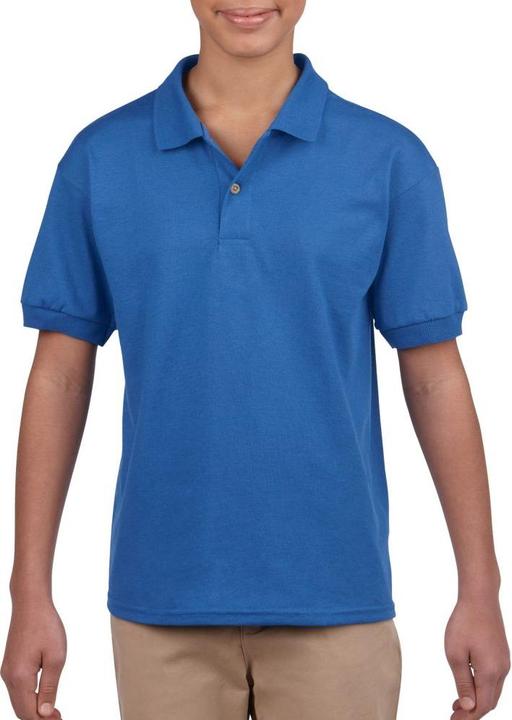 Actual product image Gildan Childrens/Kids Plain Jersey Polo Shirt (152, 158)