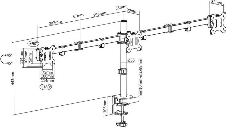 Actual product image Xantron ECO-E03 (Table, 27")