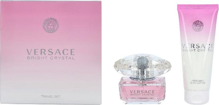 Produktbild Versace Bright Crystal set toilet water spray 50ml + body lotion 100ml (Eau de Toilette, 100 ml)
