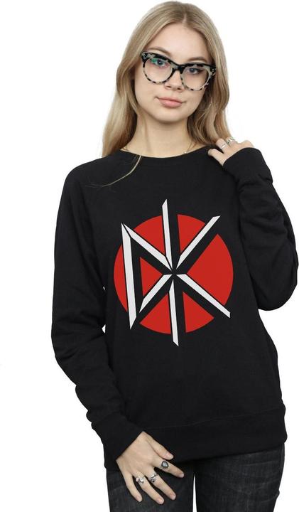 Actual product image Dead Kennedys Womens/Ladies Classic Logo Sweatshirt (M)