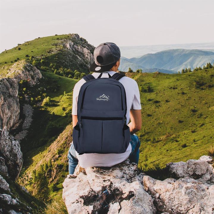 Produktbild Intirilife Faltbarer Rucksack in Dunkelblau (36 l)