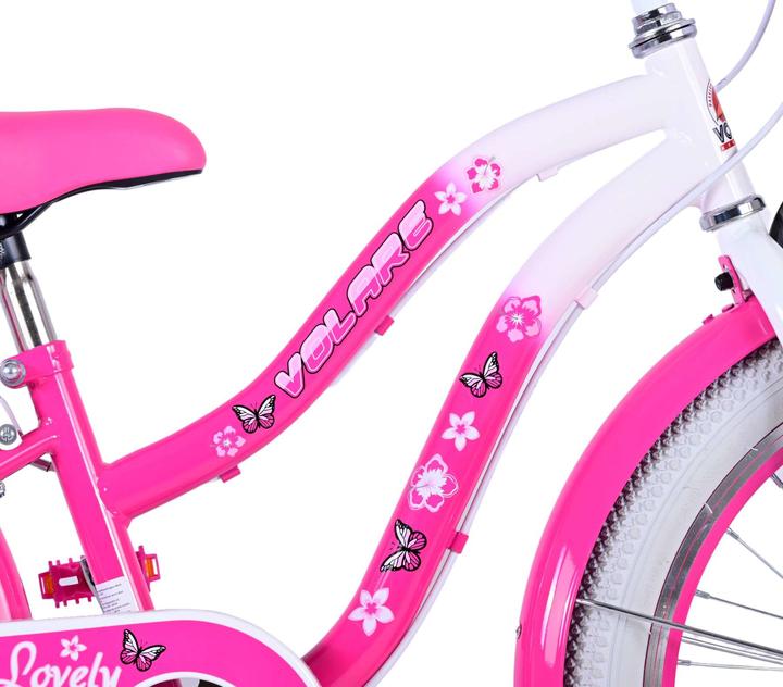 Image du produit Volare Lovely Kinderfiets - Meisjes - 20 inch - Roze - 7 versnellingen (20")