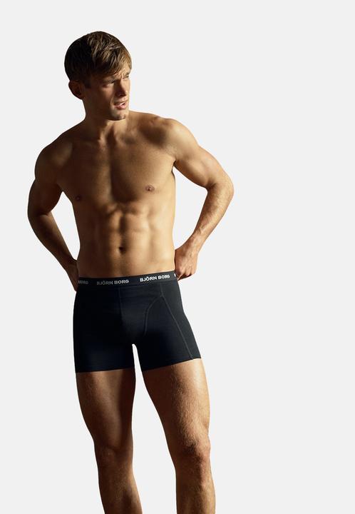 Produktbild Björn Borg Boxershorts Casual Stretch (S, 3er Pack)