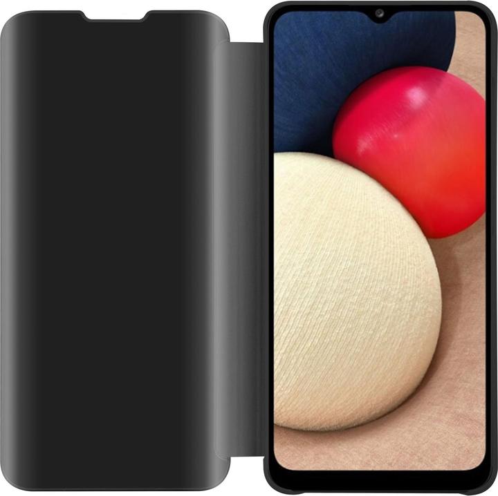Actual product image Cadorabo Book Smart View Mirror Cover (Samsung Galaxy A02s)