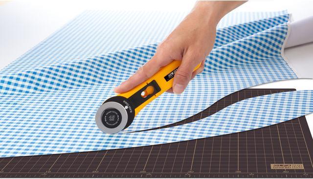 Image du produit Olfa Découpe du tapis avec des anneaux et des lames segmentées