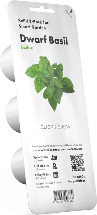 Actual product image Click and Grow Dwarf Basil (Herb seeds)