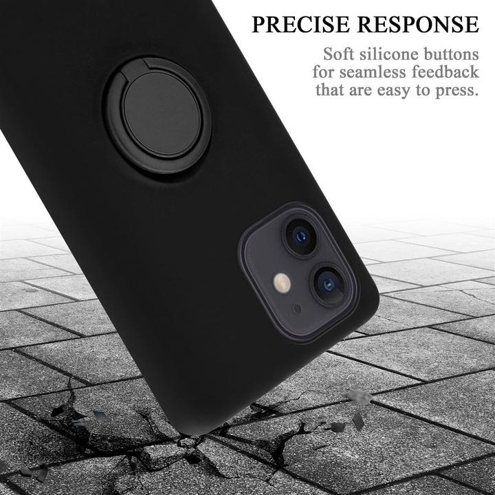 Actual product image Cadorabo TPU Liquid Ring Silicone Case Cover (Apple iPhone 12 mini)