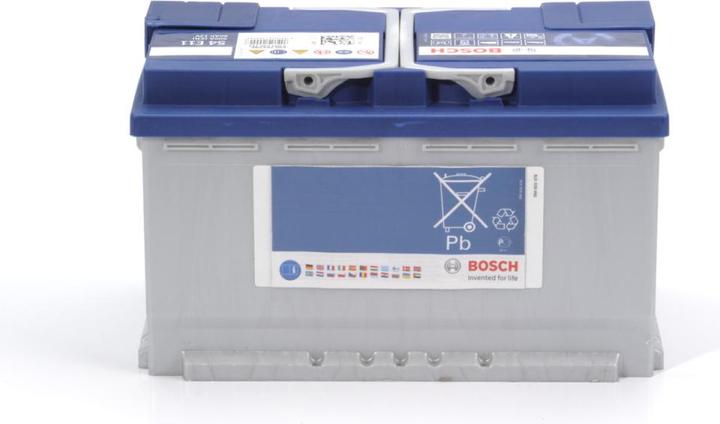 Immagine prodotto Bosch Automotive Batteria di avviamento S4E EFB 12V 80Ah 800A 0092S4E111 (12 V, 80 Ah, 800 A)