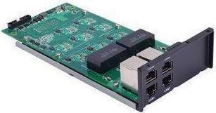 Actual product image Moxa DE-LN04-RJ - 4-port 101001000 Mbps PCIe LAN module (RJ45 (4x))