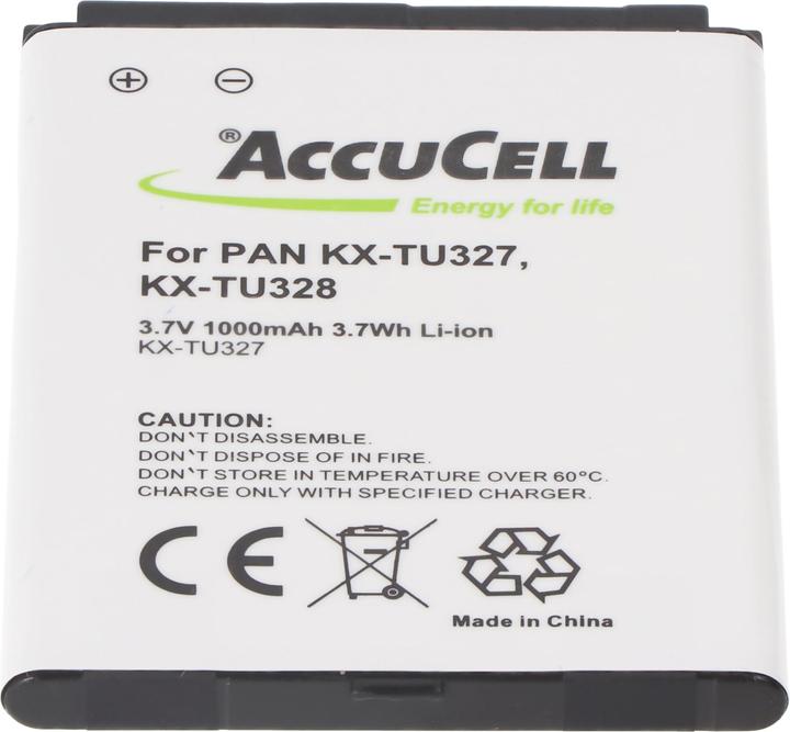 Actual product image Panasonic BatteryKX-TU327 BJ-LT100010