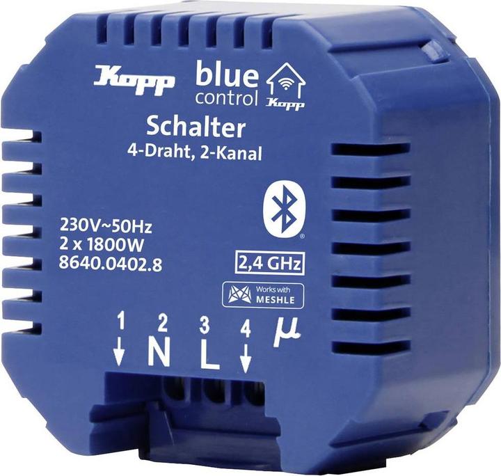 Actual product image Kopp BC.Switching cycle.4D.2Can (Switch actuator)
