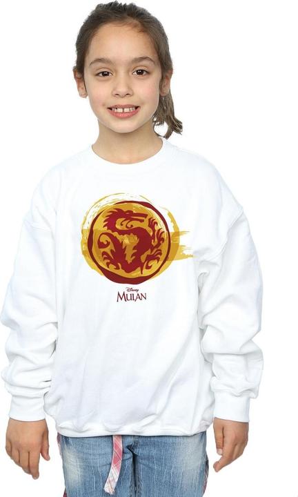 Immagine prodotto Disney Mulan Courage Dragon Symbol Felpa Ragazze (152, 158)