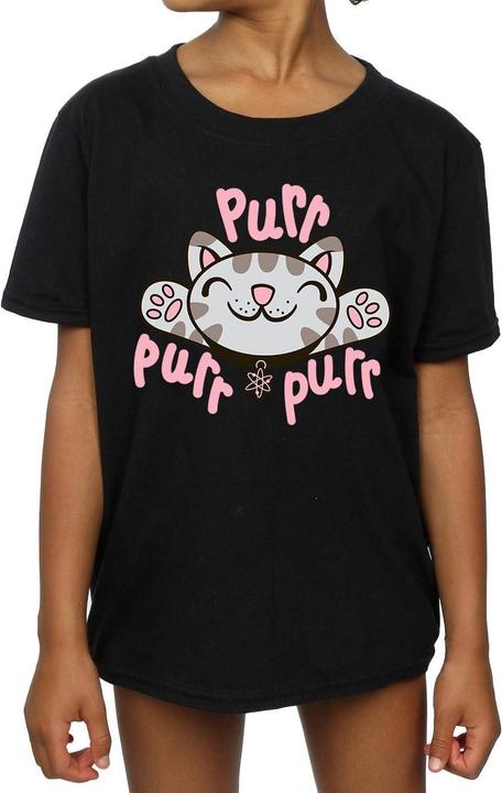 Actual product image Big Bang Theory Girls Soft Kitty Purr Cotton T-Shirt (152, 158)