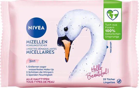 Actual product image NIVEA Cleansing Wipes Micelles 3in1 Multipack 6 x 25 pieces (Cleaning cloths)