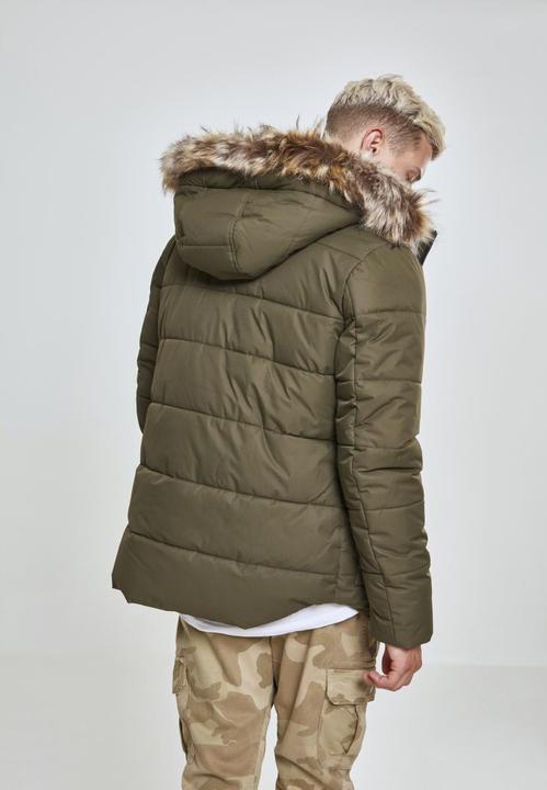 Actual product image Urban Classics Faux Fur Hooded Jacket (XXL)