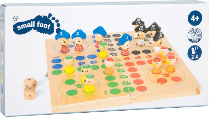Actual product image small foot Ludo Pirate Island (German)