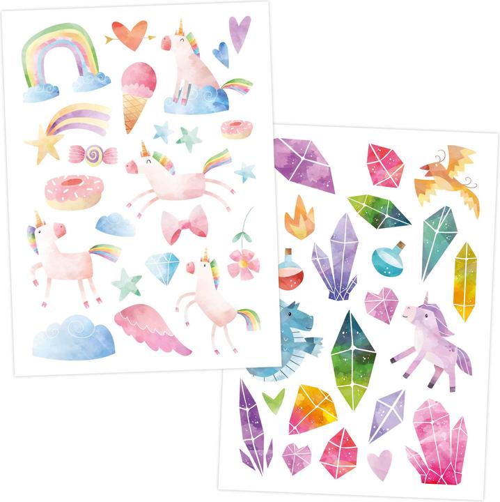 Papierdrachen Metallic Tattoo Set 6 - Beach Vibes