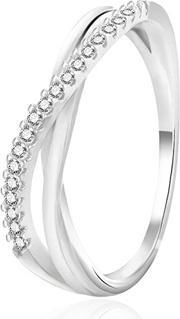 Immagine prodotto Agato Fashionable Silver Ring With Zircons Agt-R44w (54)