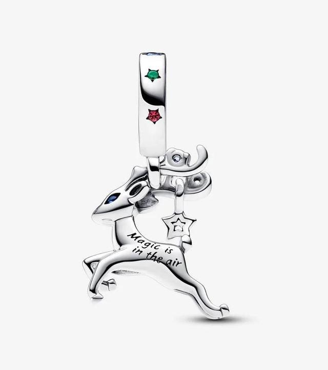 Actual product image Pandora Christmas magic reindeer charm (Sterling silver 925)