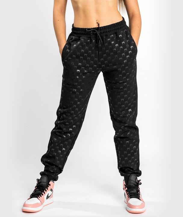 Actual product image Venum Monogram Joggers - For Women - Black/Pink Gold - L (L)