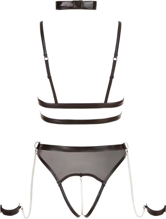 Produktbild Cottelli Collection Body ouvert mit Ketten (L)