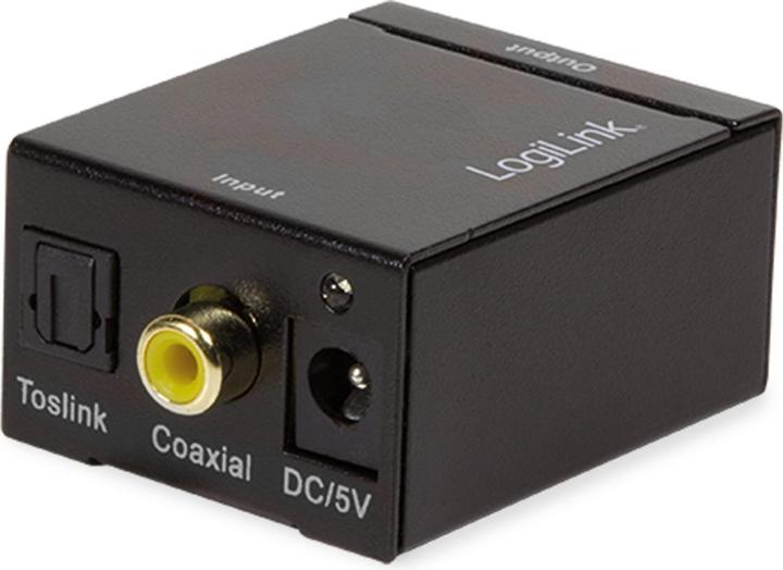 Actual product image LogiLink Coaxial and Toslink Adapter (Digital -> Analog)