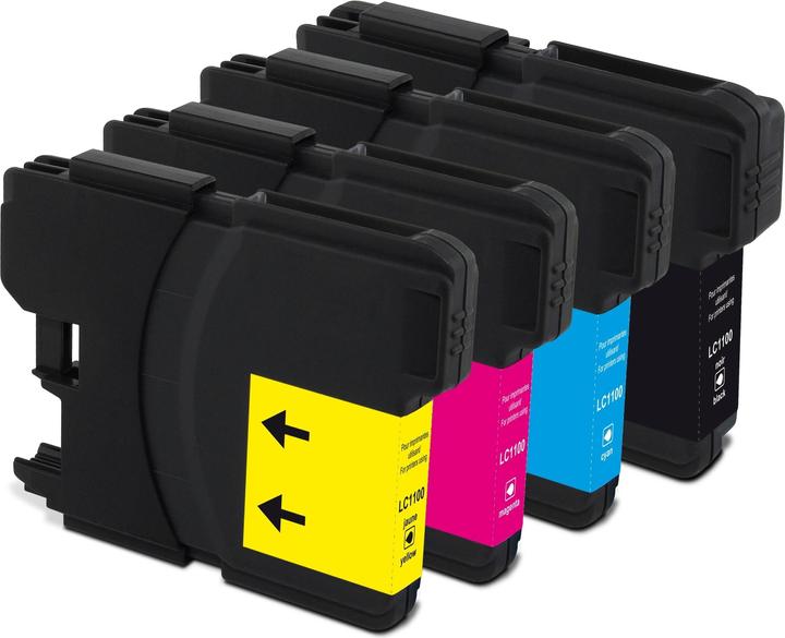 Produktbild Generic Ink Tinte Brother LC1100 Multipack (M, BK, Y, C)
