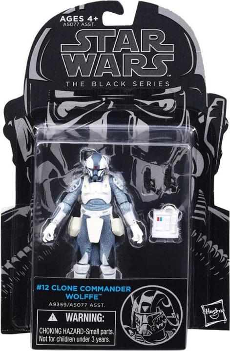 Immagine prodotto Hasbro Star Wars Clone Commander Wolffe #12 Black Series Action Figure 2014