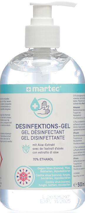 Produktbild Martec Desinfektions-Gel (500 ml)
