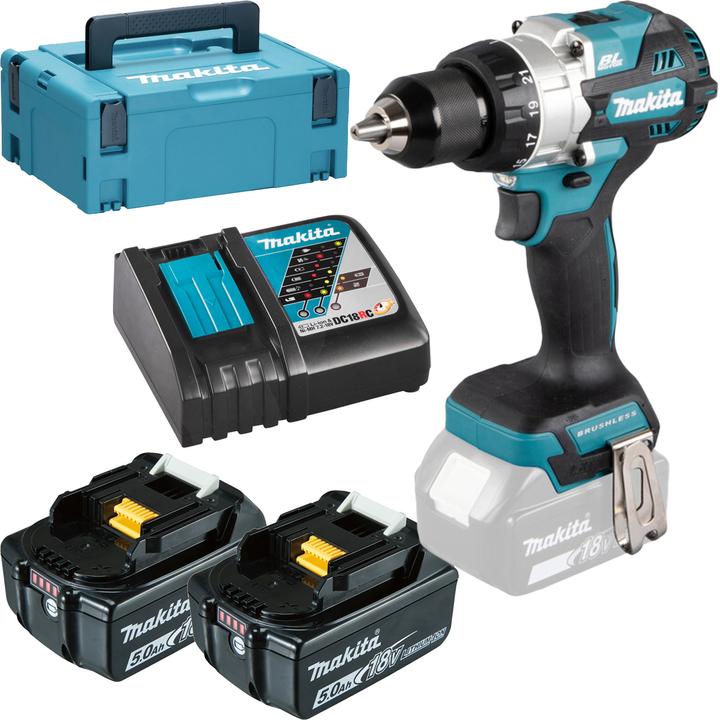 Actual product image Makita DDF486RTJ (Rechargeable battery operated)