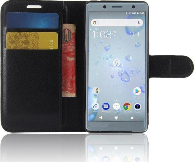 Image du produit MU Classic Couverture en cuir Litchi (Sony Xperia XZ2 Compact)