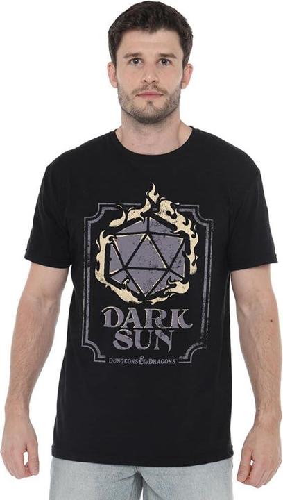 Immagine prodotto Dungeons & Dragons Flaming Dark Maglietta Sole Uomo (M)
