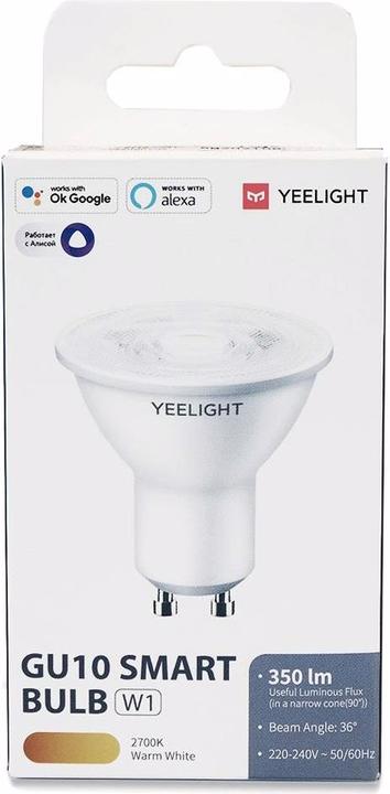 Actual product image Yeelight Smart LED (GU10, 4.50 W, 350 lm, 1 x, F)