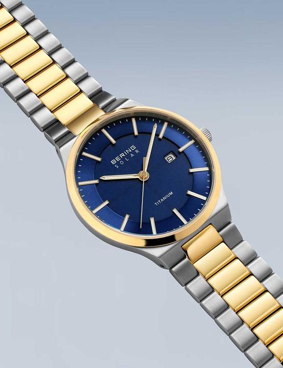 Image du produit Bering 14439-717 Montre Homme Titanium Solar 39mm 10ATM