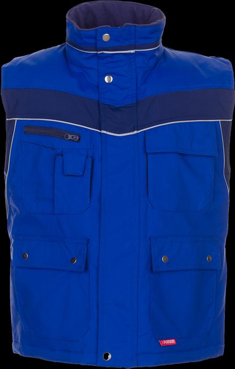 Planam uniseks wintergilet PLALINE korenblauw, marine maat S (S)