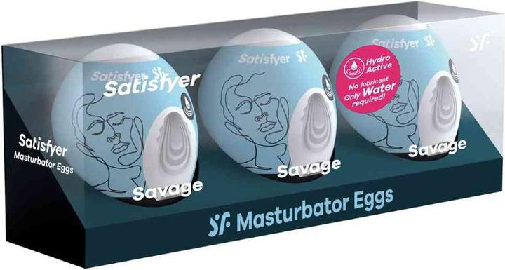 Produktbild Satisfyer Masturbator Egg Set - Savage